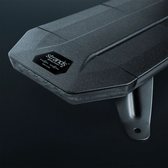 Strands Monitum Varsellysbjelke 1400mm, ECE R65 Klasse 2, IP67, Wi-FI 